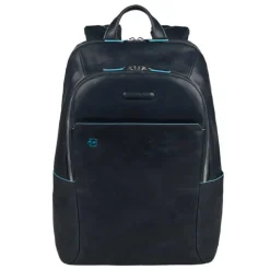 13 Inch Laptoptassen|Laptop Rugzakken>Piquadro Blue Square Backpack night blue