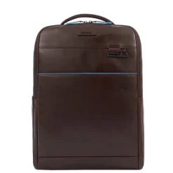 Kleine Rugzakken|15.6 Inch Laptoptassen>Piquadro Blue Square Computer Backpack Plain With iPad Pro brown