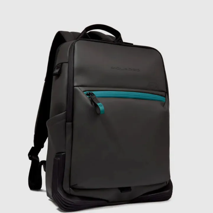 Kleine Rugzakken|14 Inch Laptoptassen>Piquadro C2OW Laptop Backpack 14" black