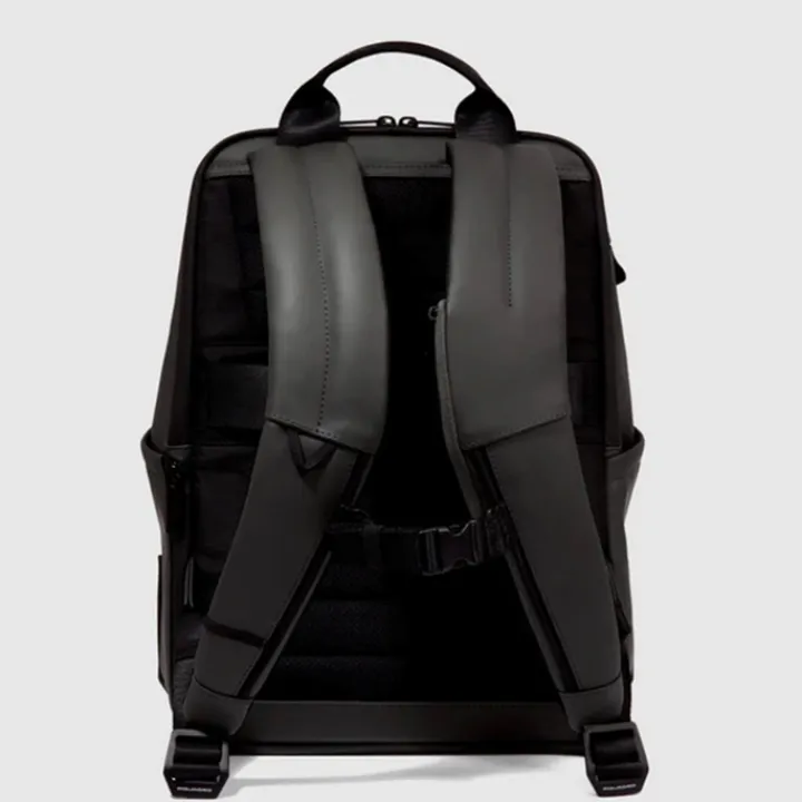 Kleine Rugzakken|14 Inch Laptoptassen>Piquadro C2OW Laptop Backpack 14" black