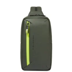 Sling Bags>Piquadro C2OW Mono Slingbag green