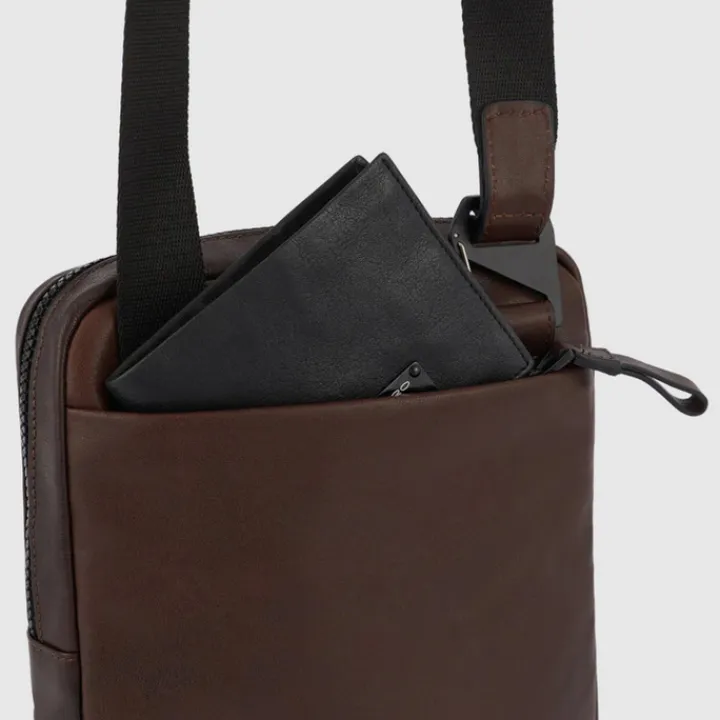 Crossbody|Herentassen>Piquadro Harper iPad Crossbody Bag blue