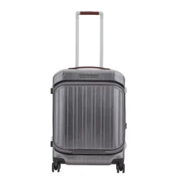 Transavia Trolleys|Ryanair Trolleys>Piquadro PQ Light Frame Laptop Cabin Spinner 55 grey