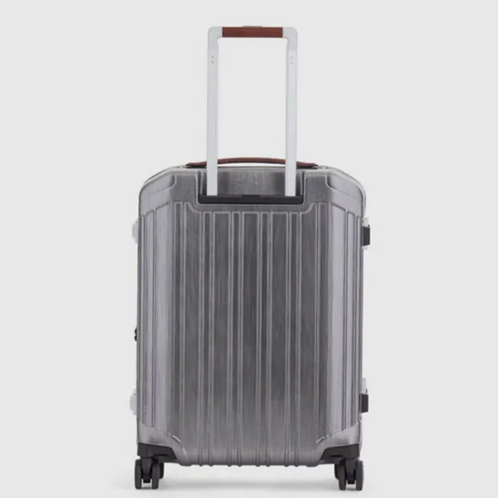 Transavia Trolleys|Ryanair Trolleys>Piquadro PQ Light Frame Laptop Cabin Spinner 55 grey