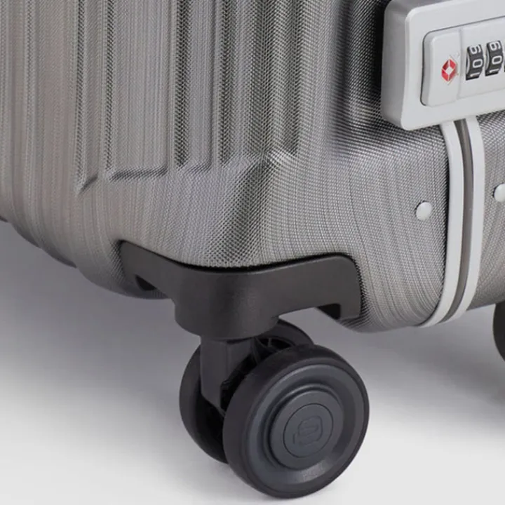 Transavia Trolleys|Ryanair Trolleys>Piquadro PQ Light Frame Ultra Slim Spinner 55 grey