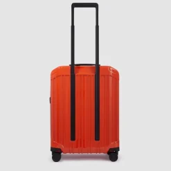 Transavia Trolleys|Ryanair Trolleys>Piquadro PQ-Light Cabin Trolley 55 orange