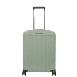 Transavia Trolleys|Ryanair Trolleys>Piquadro PQ-Light Cabin Trolley 55 green