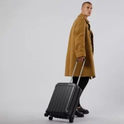 Transavia Trolleys|Ryanair Trolleys>Piquadro PQ-Light Cabin Trolley 55 green