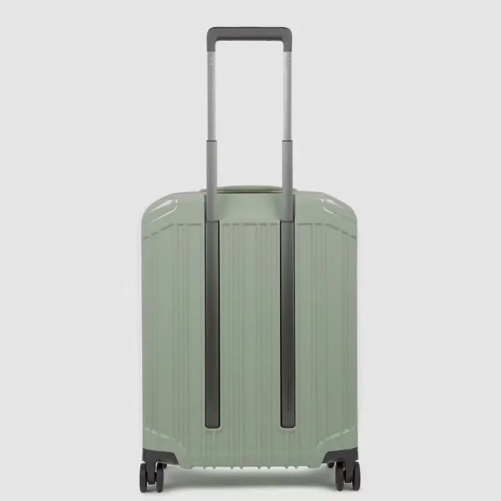 Transavia Trolleys|Ryanair Trolleys>Piquadro PQ-Light Cabin Trolley 55 green
