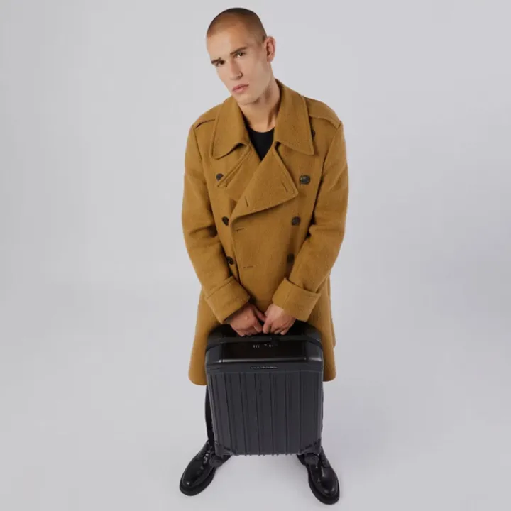 Handbagage Trolleys|Ryanair Trolleys>Piquadro PQ-Light Cabin Trolley 55 cobalt blue