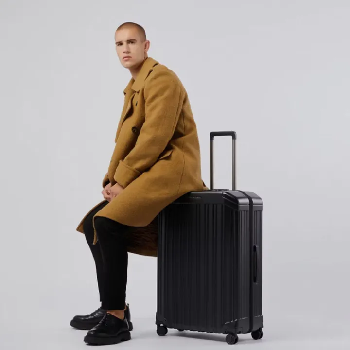 Harde Koffers|Reiskoffers>Piquadro PQ-Light Large Trolley red