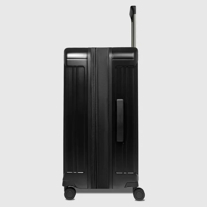 Harde Koffers|Reiskoffers>Piquadro PQ-Light Large Trolley matt black