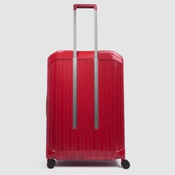 Harde Koffers|Reiskoffers>Piquadro PQ-Light Large Trolley red