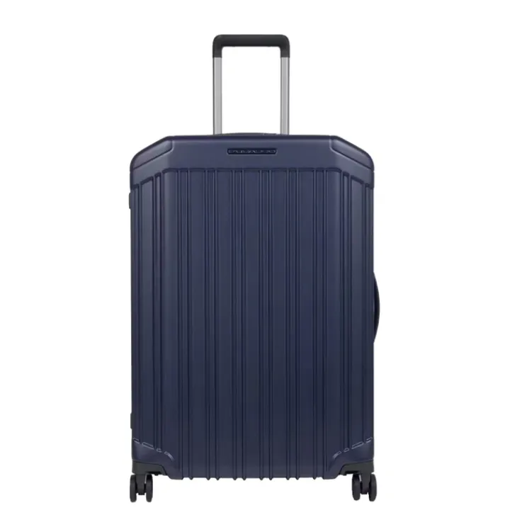 Lichtgewicht Koffers|Harde Koffers>Piquadro PQ-Light Medium Trolley cobalt blue