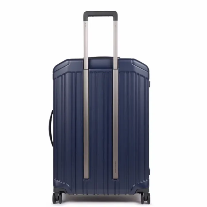 Lichtgewicht Koffers|Harde Koffers>Piquadro PQ-Light Medium Trolley cobalt blue