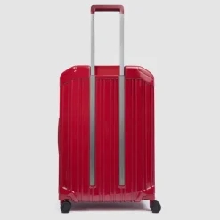 Lichtgewicht Koffers|Harde Koffers>Piquadro PQ-Light Medium Trolley red