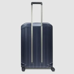 Lichtgewicht Koffers|Harde Koffers>Piquadro PQ-Light Medium Trolley cobalt blue