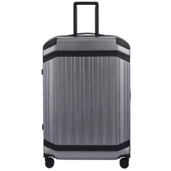 Harde Koffers|Reiskoffers>Piquadro PQ-Light Premium Big Size Spinner 75 grey-black
