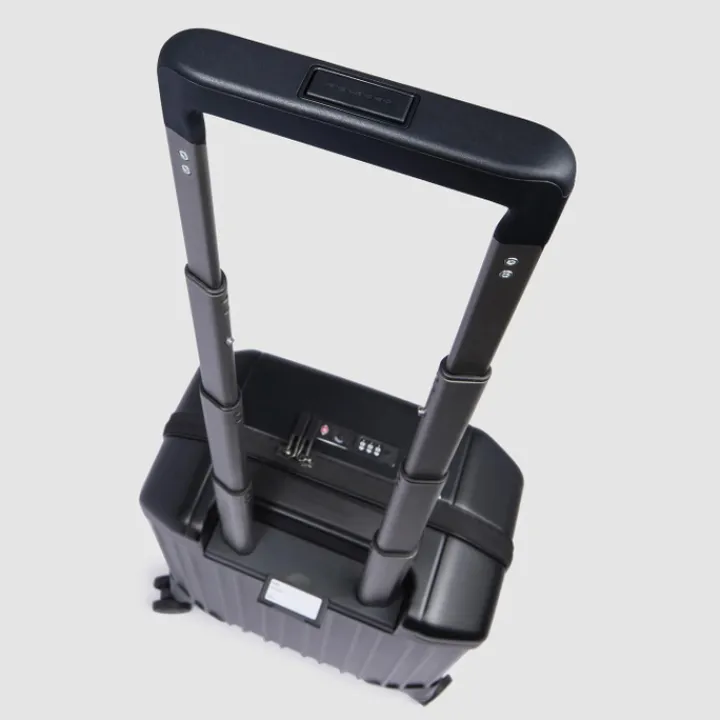 Transavia Trolleys|Handbagage Trolleys>Piquadro PQ-Light Underseater black