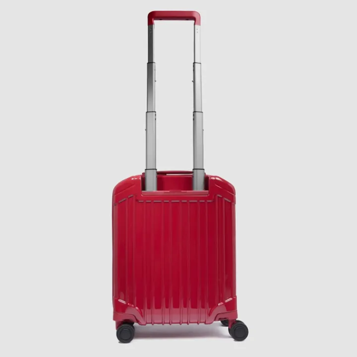 Transavia Trolleys|Handbagage Trolleys>Piquadro PQ-Light Underseater red