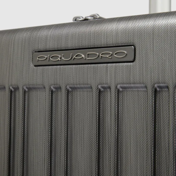Handbagage Trolleys|Laptop Trolleys>Piquadro PQLM Laptop Trolley 15.6" anthracite