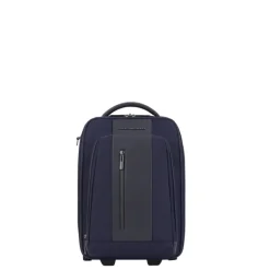 Rugzak Met Wieltjes|Handbagage Trolleys>Piquadro Underseater Trolley 40 blue