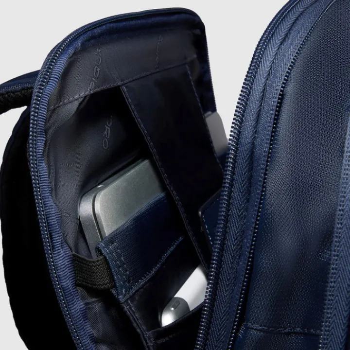 14 Inch Laptoptassen|Laptop Rugzakken>Piquadro Zaino Laptop Backpack 14" blue