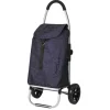 Boodschappen Trolleys|Reistrolleys>Playmarket Go Two Compact Boodschappentrolley jeans