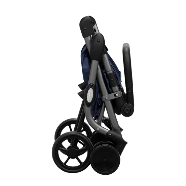 Boodschappen Trolleys|Reistrolleys>Playmarket Go Up Premium Boodschappentrolley blauw
