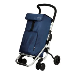Boodschappen Trolleys|Reistrolleys>Playmarket Playcare Boodschappentrolley navy