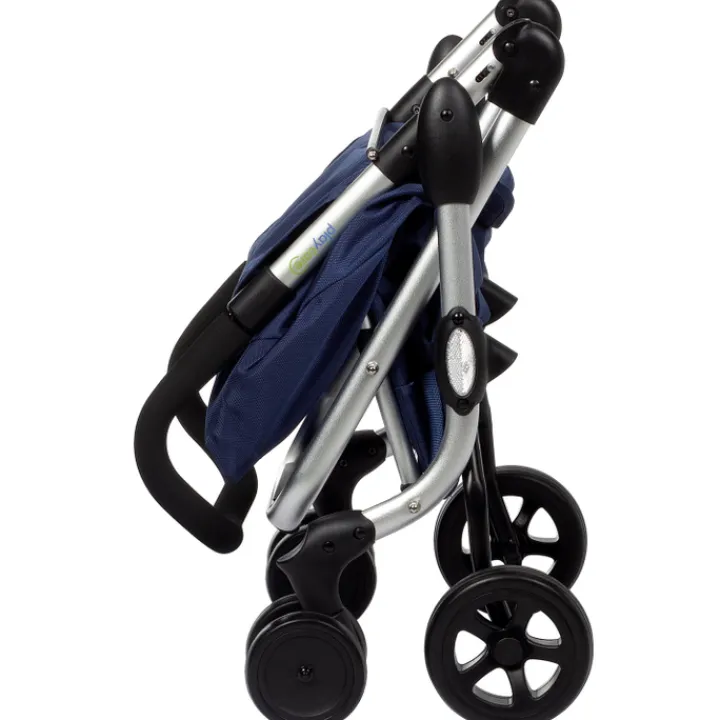 Boodschappen Trolleys|Reistrolleys>Playmarket Playcare Boodschappentrolley navy
