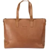 Herentassen|15.6 Inch Laptoptassen>Plevier Agaat Shopper 15.6" cognac
