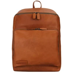 Herentassen|15.6 Inch Laptoptassen>Plevier Amaril Laptoprugzak 15.6'' cognac