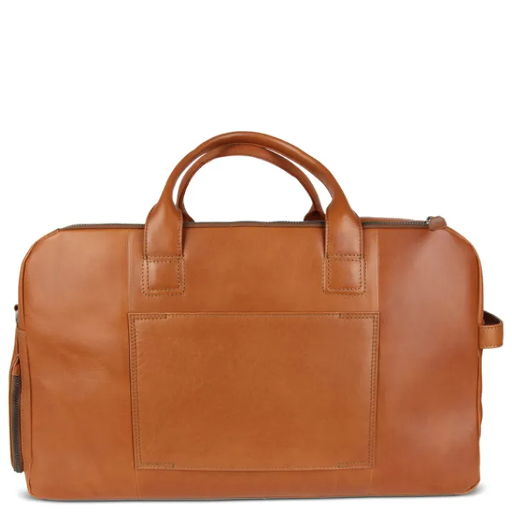 Handbagage Reistassen|Heren Reistassen>Plevier Breccia Weekender cognac