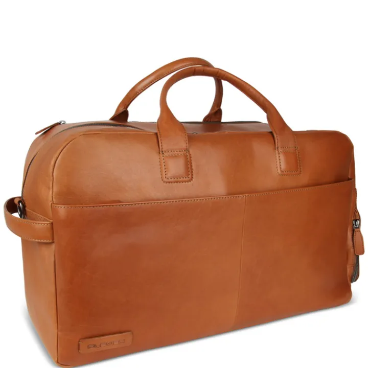 Handbagage Reistassen|Heren Reistassen>Plevier Breccia Weekender cognac