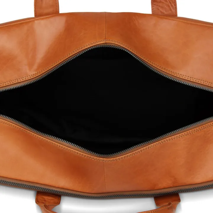Handbagage Reistassen|Heren Reistassen>Plevier Breccia Weekender cognac