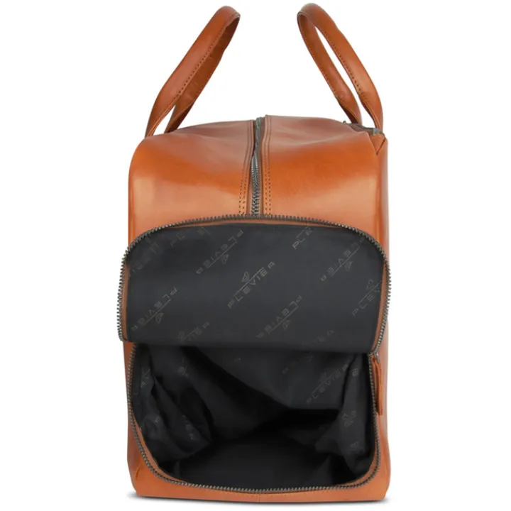 Handbagage Reistassen|Heren Reistassen>Plevier Breccia Weekender cognac