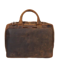 Herentassen|15.6 Inch Laptoptassen>Plevier Colmar Businesstas 15.6" bruin