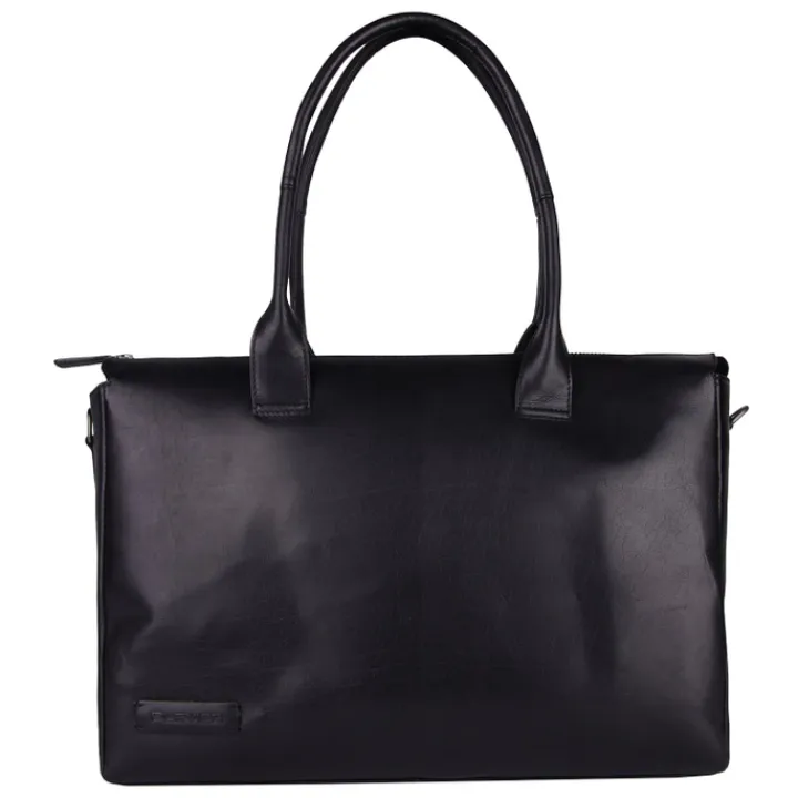 17.3 Inch Laptoptassen|Laptop Schoudertassen>Plevier Copal Damestas 1 Vak 17.3'' zwart