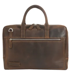 Herentassen|15.6 Inch Laptoptassen>Plevier Coventry Laptopbag 15.6" brown