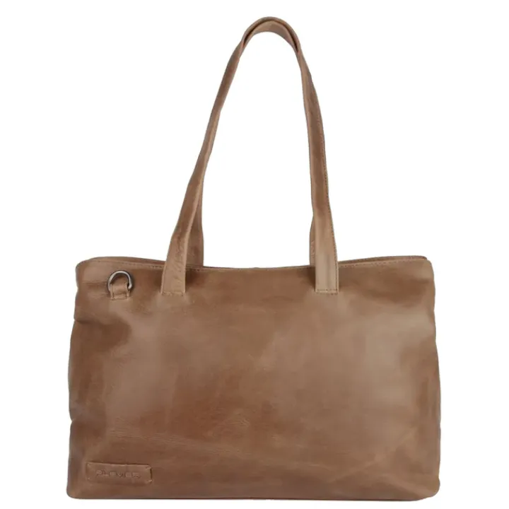 14 Inch Laptoptassen|Laptop Schoudertassen>Plevier Jura 14" Damestas taupe