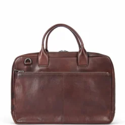 Herentassen|15.6 Inch Laptoptassen>Plevier Larry Laptopbag 15.6" brown
