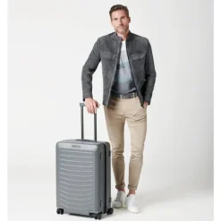 Harde Koffers|Reiskoffers>Porsche Design Roadster Hardcase 4W Trolley M shiny racing yellow