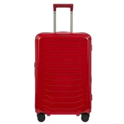 Harde Koffers|Reiskoffers>Porsche Design Roadster Hardcase Spinner Trolley M carmine red shiny