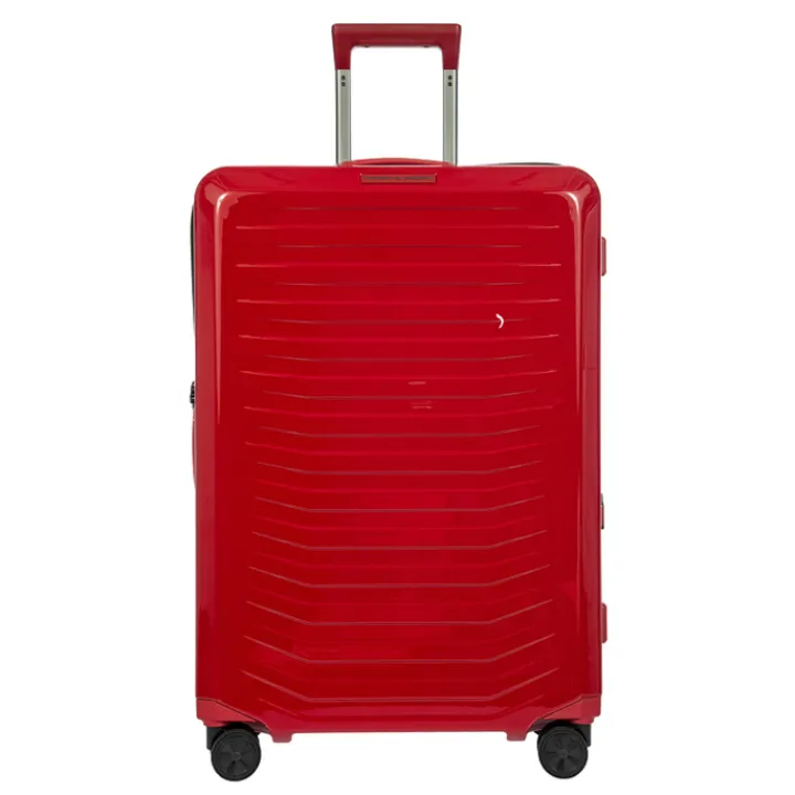 Harde Koffers|Reiskoffers>Porsche Design Roadster Hardcase Spinner Trolley L carmine red shiny