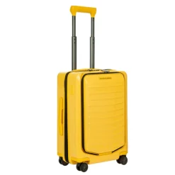 Transavia Trolleys|Handbagage Trolleys>Porsche Design Roadster Hardcase 4W Trolley S Business shiny racing yellow