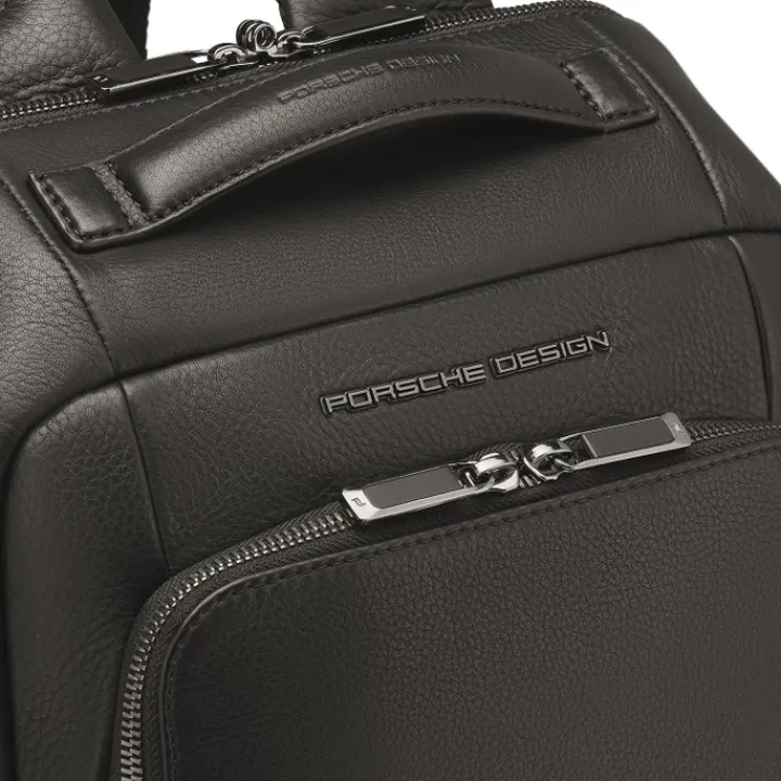 Kleine Rugzakken|Laptop Rugzakken>Porsche Design Roadster Leather Backpack XS black