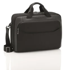 Herentassen|17 Inch Laptoptassen>Porsche Design Roadster Nylon Briefcase M black