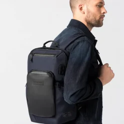 Kleine Rugzakken|13 Inch Laptoptassen>Porsche Design Urban Eco Backpack S black