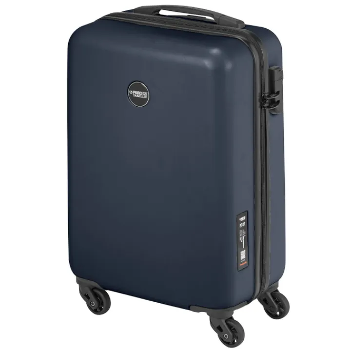 Kindertrolleys|Reiskoffers>Princess Traveller PT-01 Cabin Trolley platinum navy